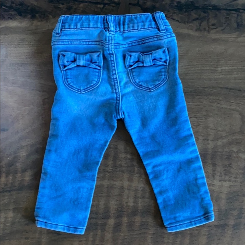 BabyGap bow jeans